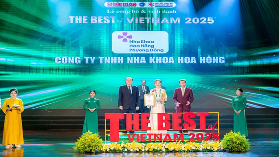 The East Rose Dental Named in Top 5 Dental Systems in Vietnam for 2025