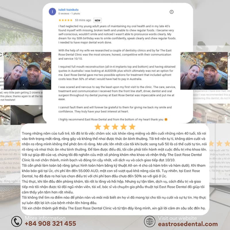 Thousands of 5-Star Reviews from Overseas Vietnamese and Expats