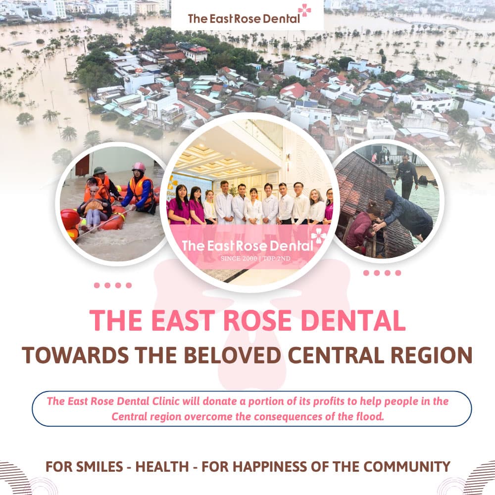 The East Rose Dental Clinic will allocate a portion of our profits to support communities in Central Vietnam